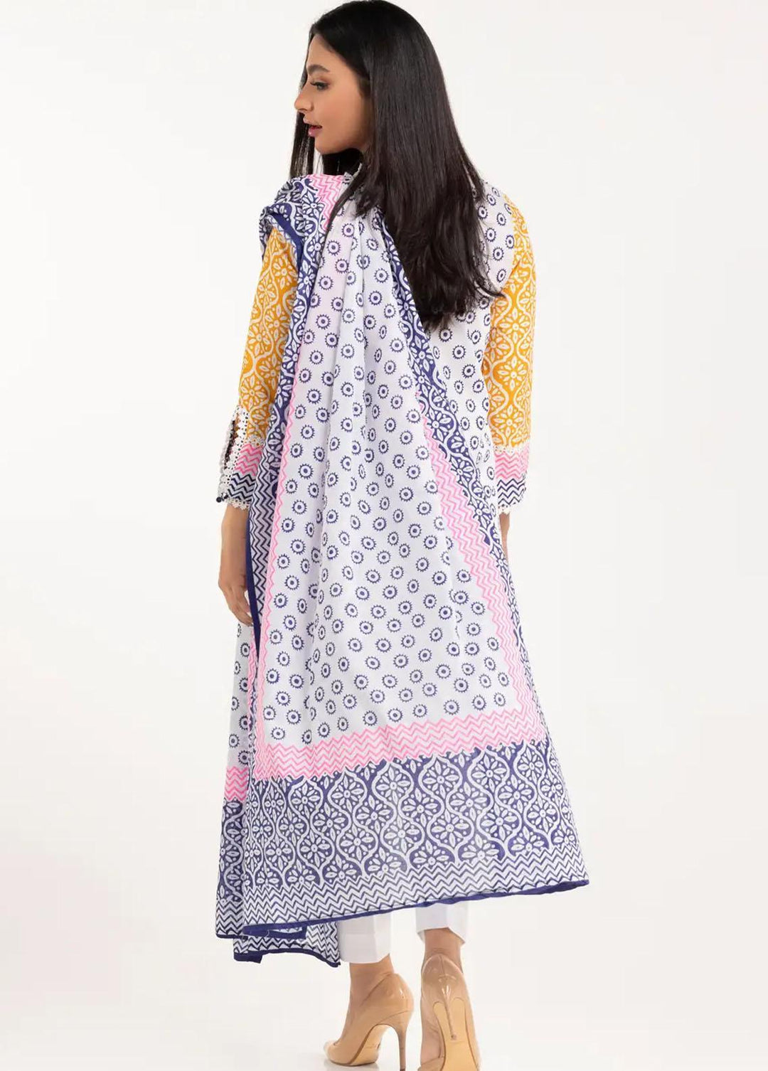 Gul Ahmed Pret Printed Cambric 2 Piece GA21P WGK-LWS-DP-259