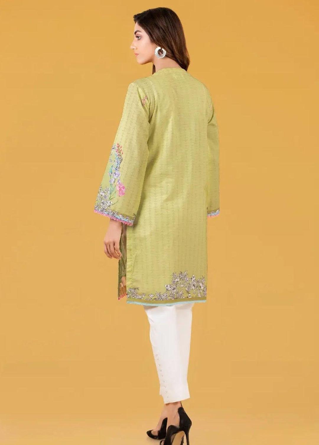 Gul Ahmed Pret Printed Cambric Shirt GA21P WGK-LWS-DP-262