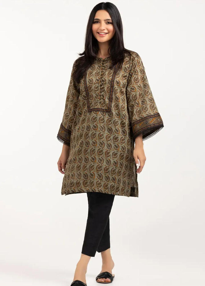 Gul Ahmed Pret Printed Lawn Shirt GA21P WGK-LWS-DP-664