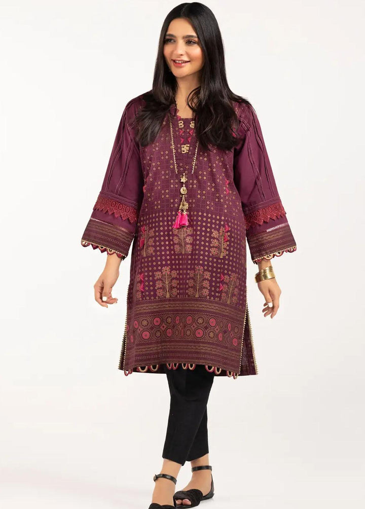 Gul Ahmed Pret Printed Cambric Shirt GA21P WGK-LWS-SP-421