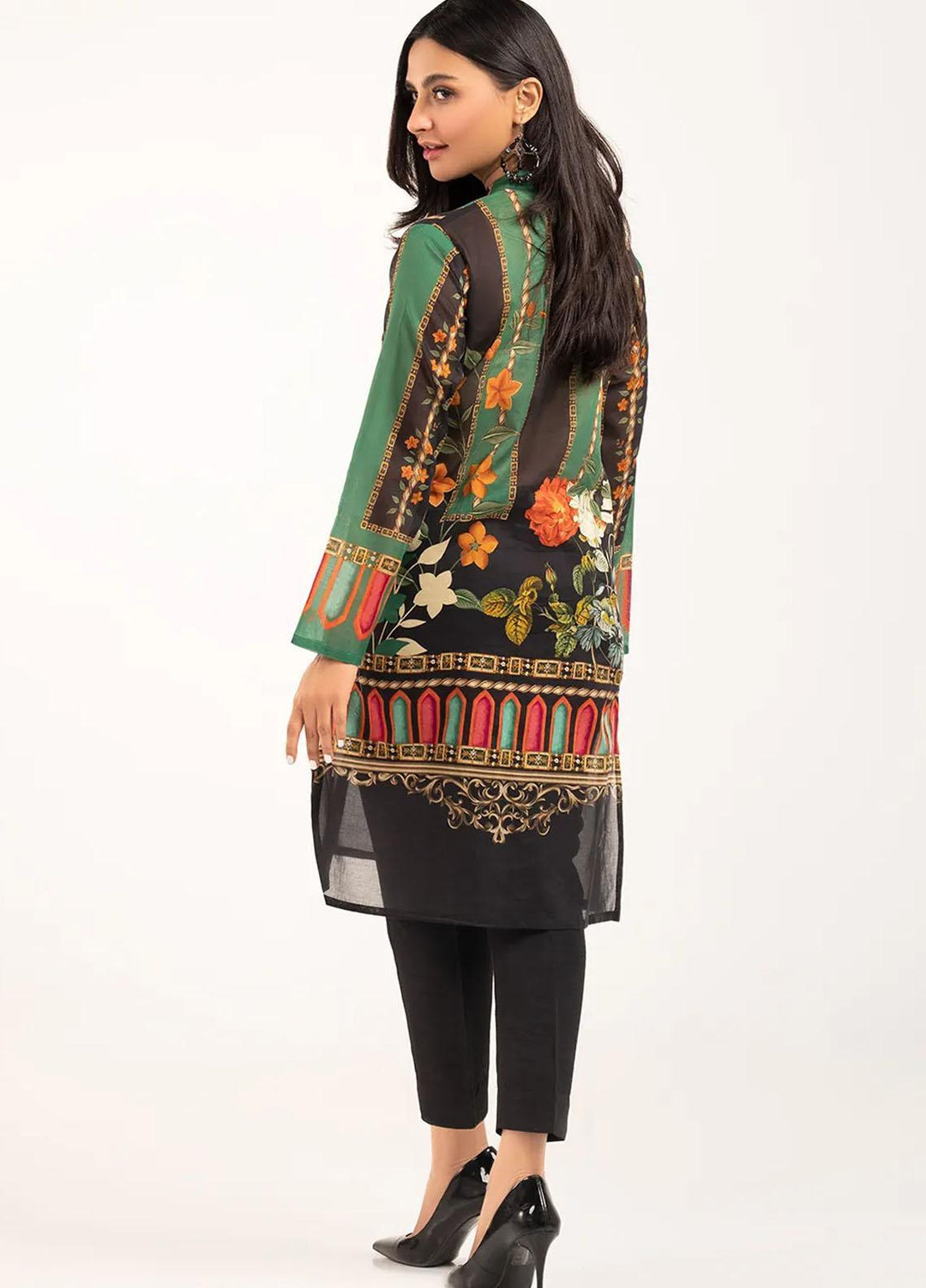 Gul Ahmed Casual Pret Printed Cambric Shirt GA22P GLS-21-145 DP