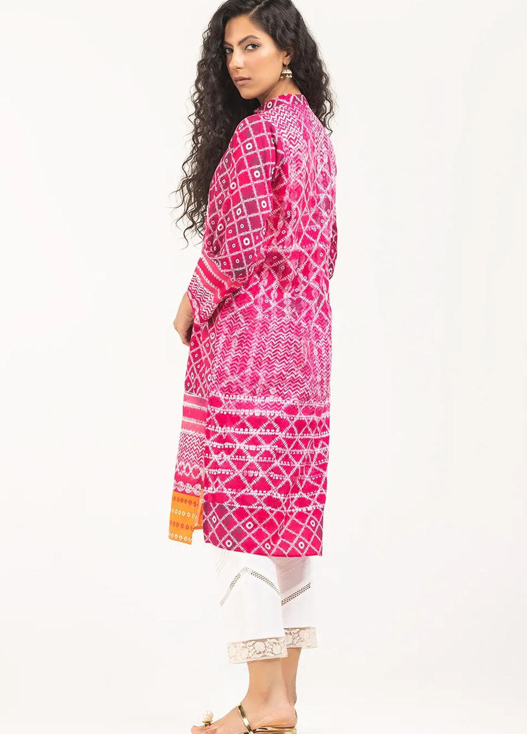 Gul Ahmed Casual Pret Printed Cambric Shirt GA22P GLS-21-222 DP