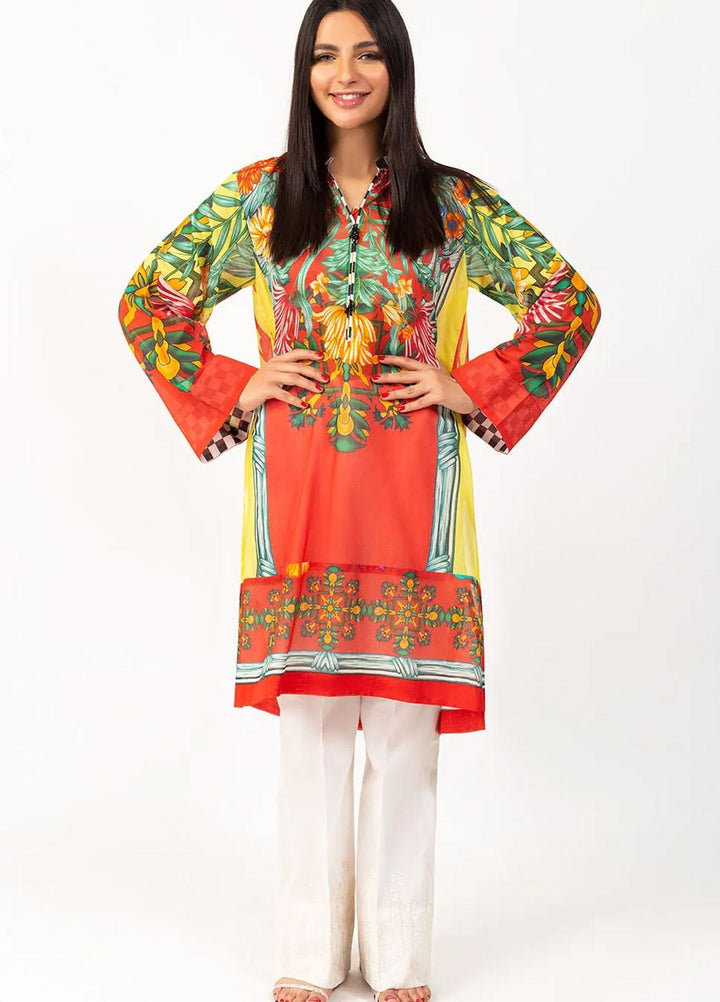 Gul Ahmed Casual Pret Printed Lawn Shirt GA22P GLS-21-30 DP