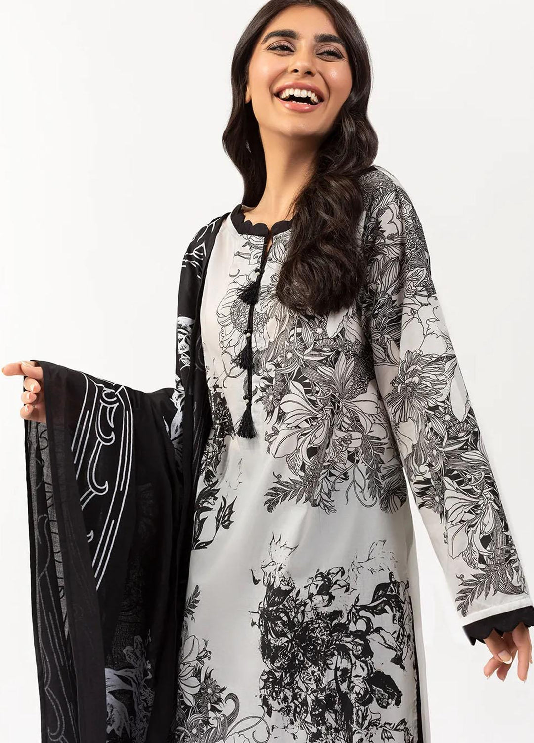 Gul Ahmed Casual Pret Printed Lawn 2 Piece Suit GA22P IPS-21-07