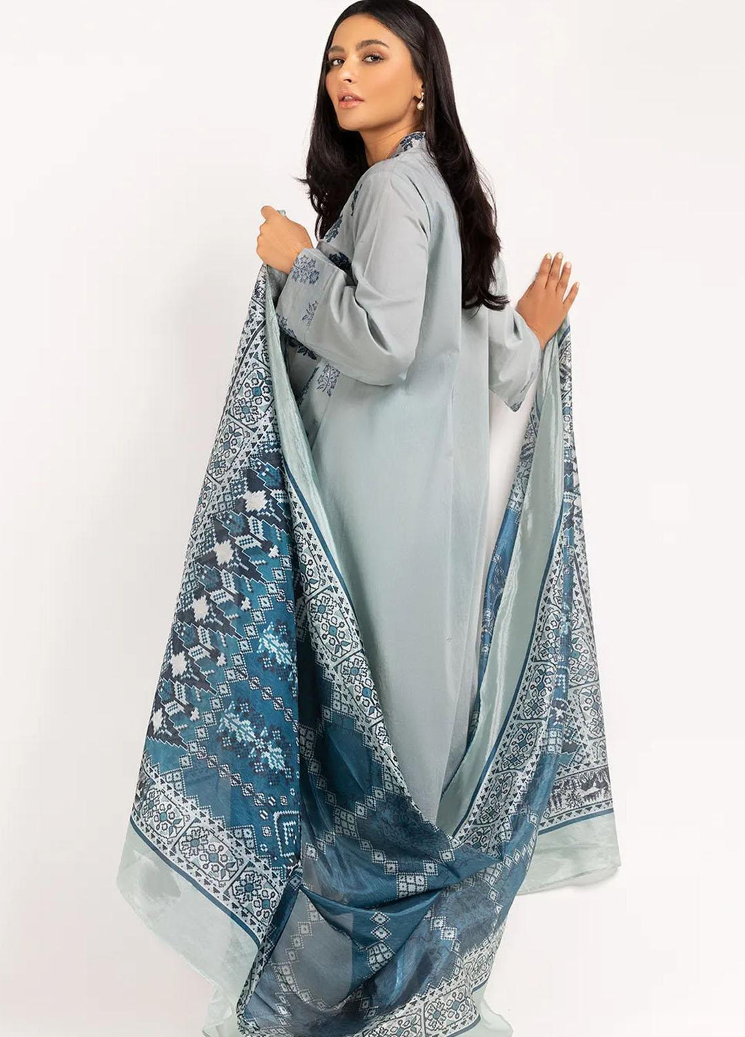 Gul Ahmed Casual Pret Printed Cambric 2 Piece Suit GA22P IPS-21-27