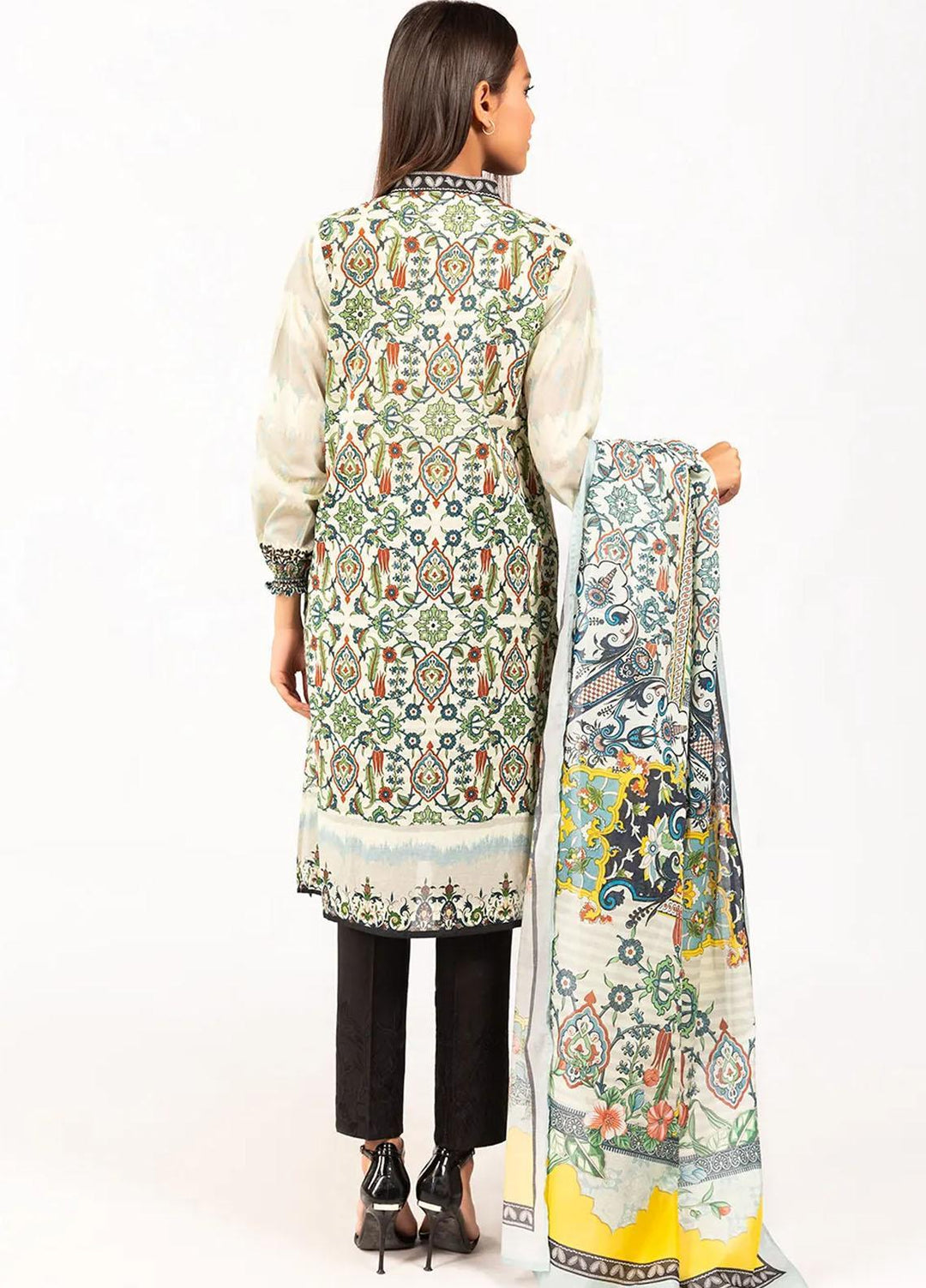 Gul Ahmed Casual Pret Printed Cambric 2 Piece Suit GA22P IPS-21-41 DP