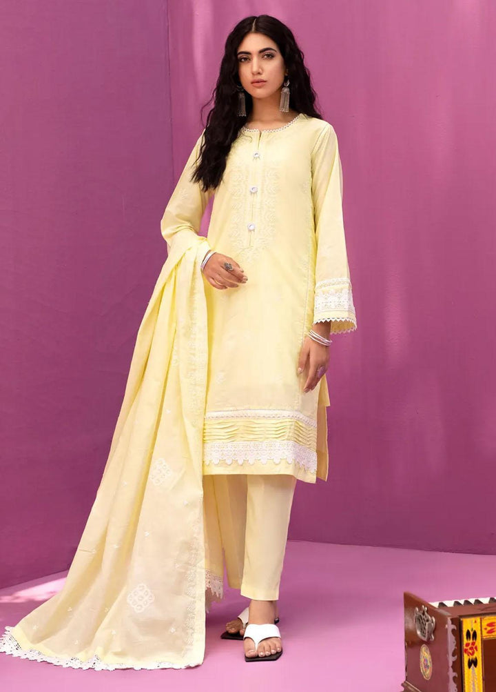 Gul Ahmed Pret Embroidered Lawn 2 Piece GA21P WGK-LWS-DE-405