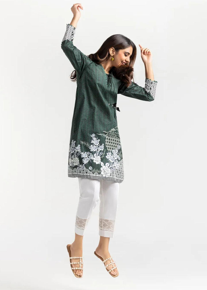 Gul Ahmed Pret Printed Cambric Shirt GA21P WGK-LWS-DP-431