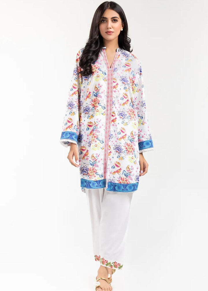 Gul Ahmed Pret Printed Cambric Shirt GA21P WGK-LWS-DP-523