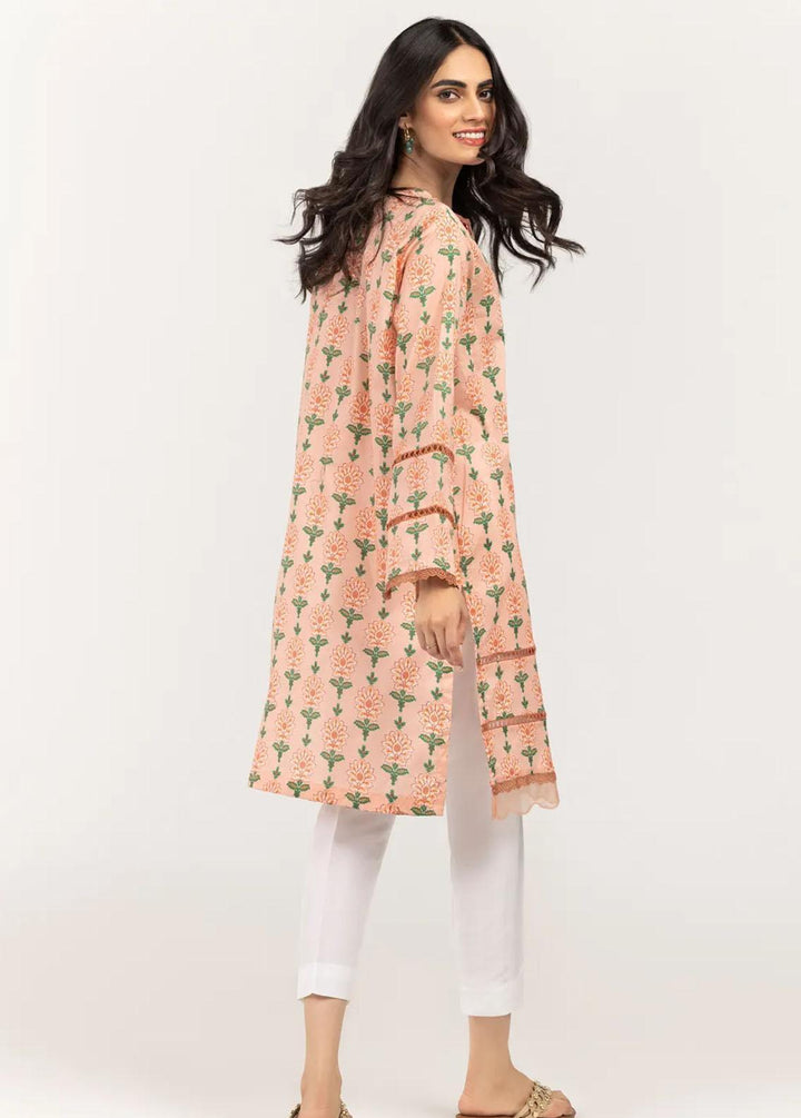 Gul Ahmed Pret Embroidered Cambric Shirt GA21P WGK-LWS-PE-247