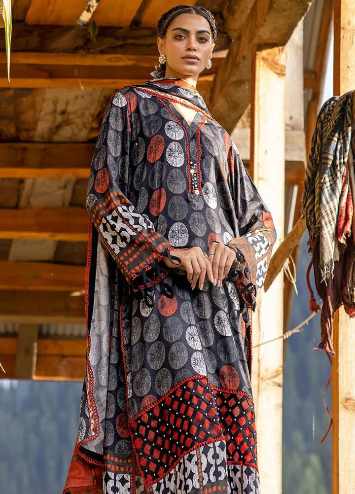 Gul Ahmed Printed Cotail Suits Unstitched 3 Piece GA24UW CV-42006 - Winter Collection