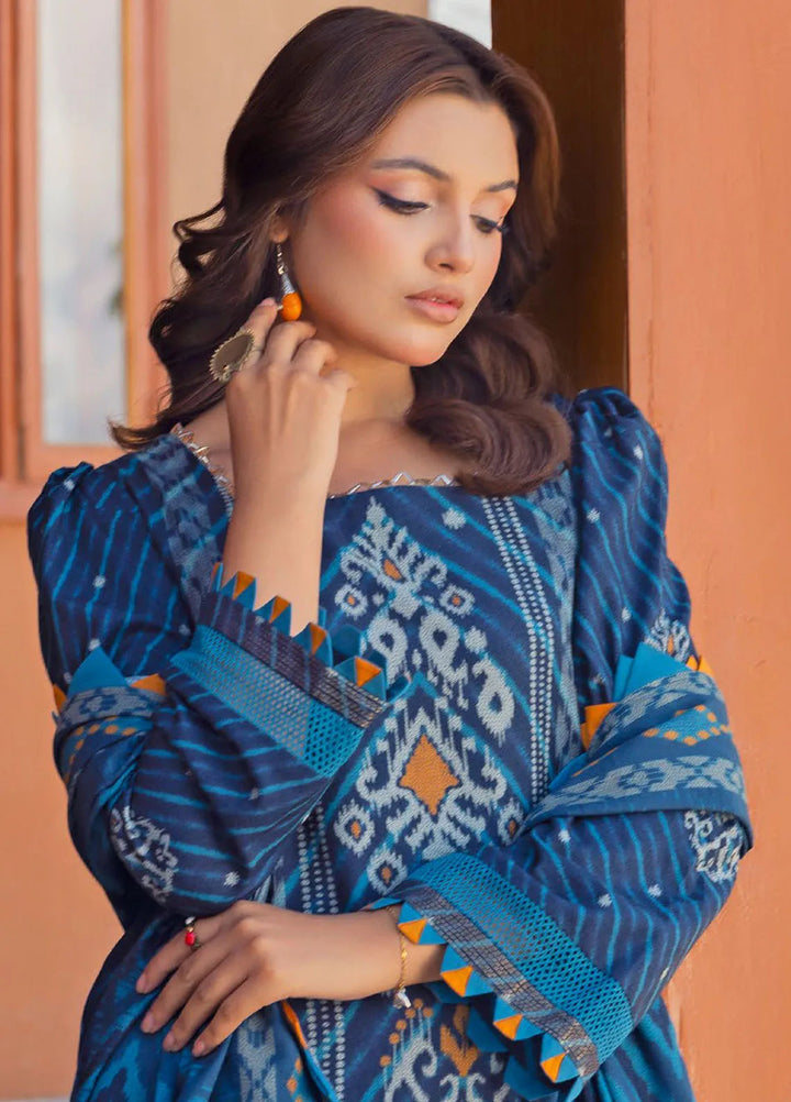 Gul Ahmed Printed Dhanak Suits Unstitched 3 Piece GA24UW DH-42003 - Winter Collection