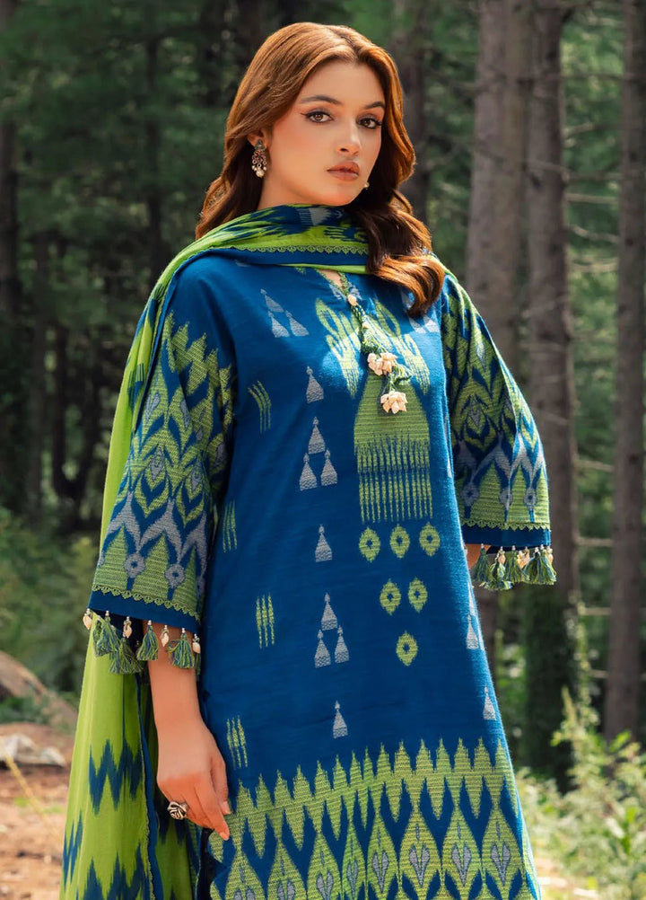 Gul Ahmed Printed Jacquard Suits Unstitched 3 Piece GA24UW MJ-42053 - Winter Collection