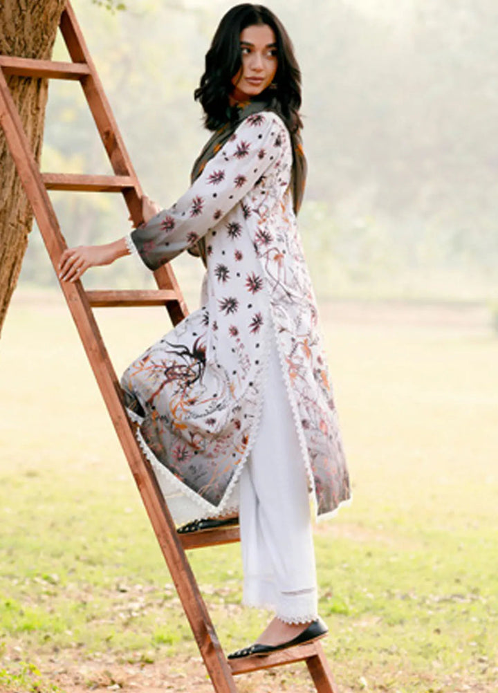 Gul Ahmed Printed Jacquard Suits Unstitched 3 Piece GA25DK CL-52502 - Summer Collection