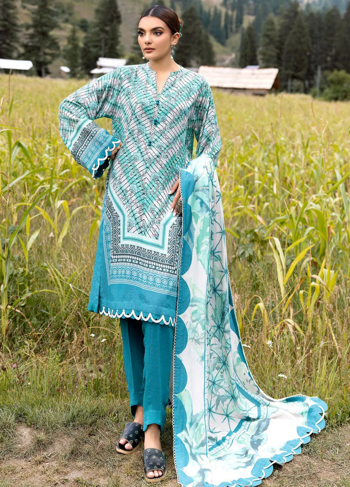 Gul Ahmed Printed Karandi Suits Unstitched 3 Piece GA24UW AY-42003 - Winter Collection