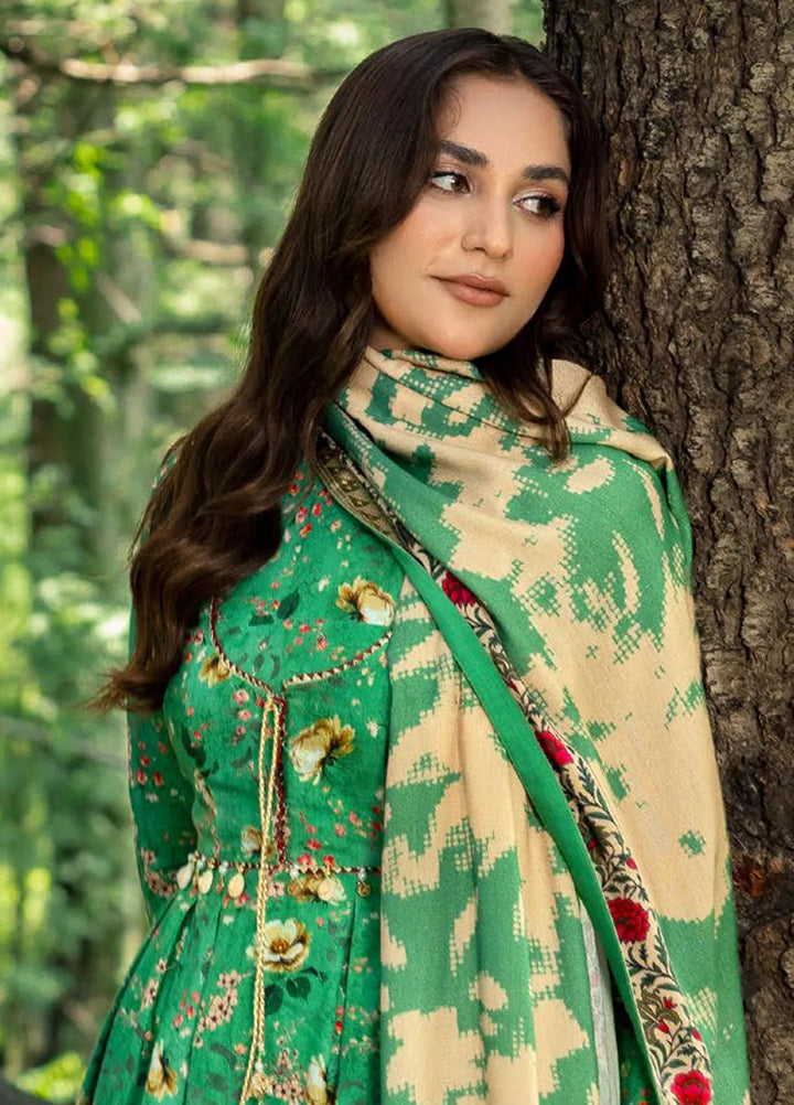 Gul Ahmed Printed Khaddar Suits Unstitched 3 Piece GA24UW AP-42036 - Winter Collection