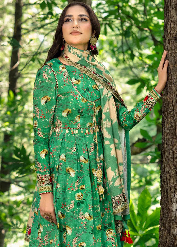 Gul Ahmed Printed Khaddar Suits Unstitched 3 Piece GA24UW AP-42036 - Winter Collection