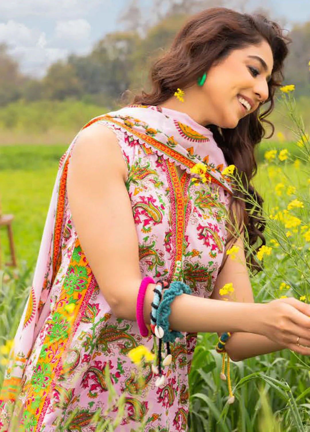 Gul Ahmed Printed Lawn Suits Unstitched 2 Piece GA24SU TL 42029 - Summer Collection