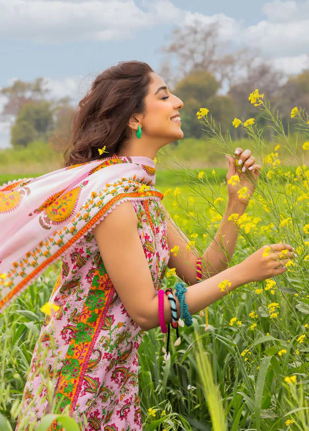 Gul Ahmed Printed Lawn Suits Unstitched 2 Piece GA24SU TL 42029 - Summer Collection