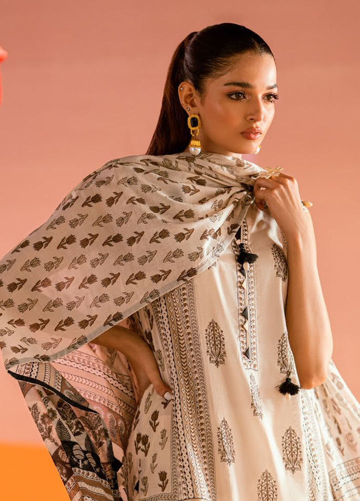 Gul Ahmed Printed Lawn Suits Unstitched 3 Piece CL62012 - Summer Collection