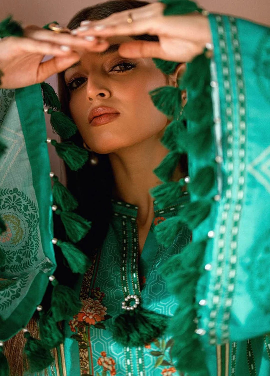 Gul Ahmed Printed Lawn Suits Unstitched 3 Piece CL62048 - Summer Collection