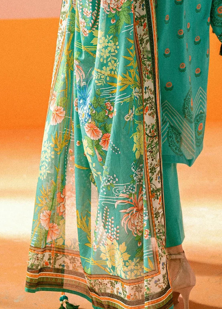Gul Ahmed Printed Lawn Suits Unstitched 3 Piece CL62048 - Summer Collection