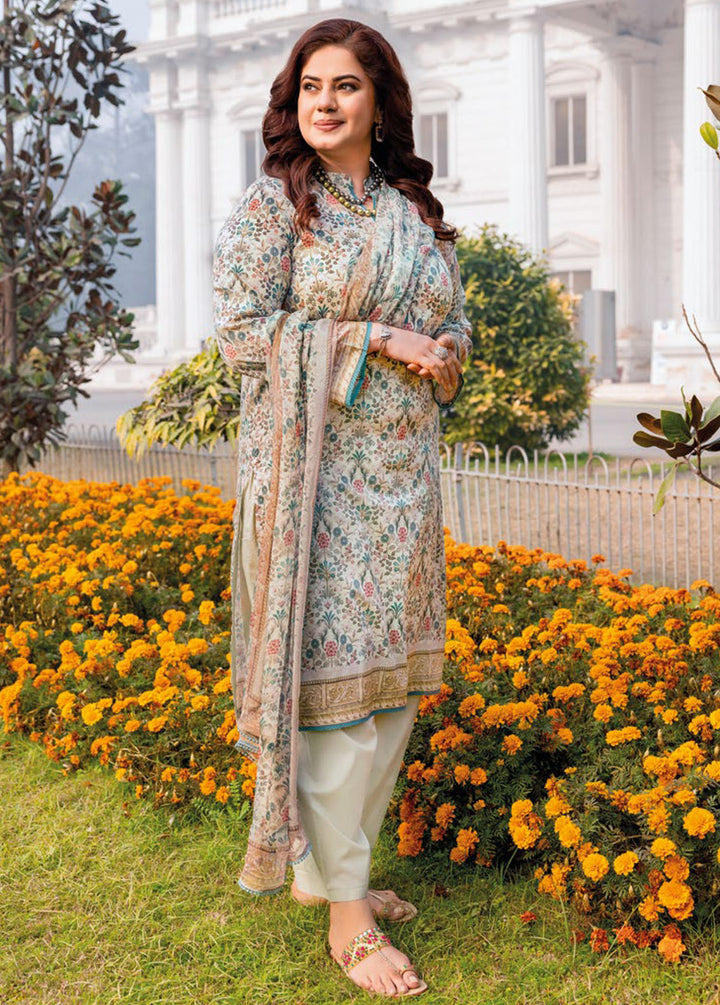 Gul Ahmed Printed Lawn Suits Unstitched 3 Piece GA24MT BM 42012 - Summer Collection