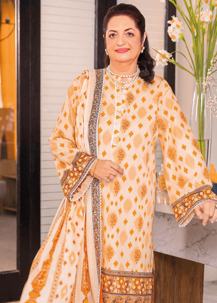 Gul Ahmed Printed Lawn Suits Unstitched 3 Piece GA24MT CL 42080 B - Summer Collection