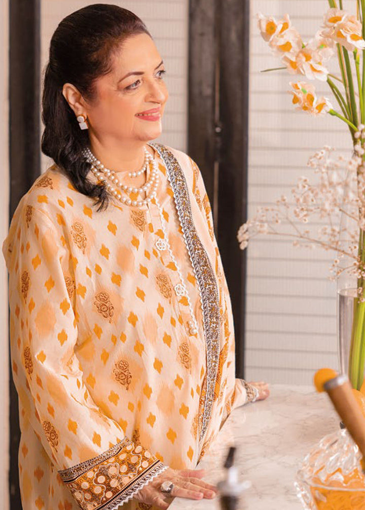 Gul Ahmed Printed Lawn Suits Unstitched 3 Piece GA24MT CL 42080 B - Summer Collection