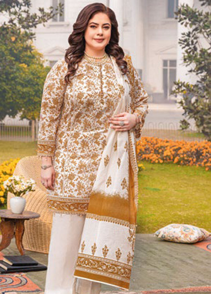 Gul Ahmed Printed Lawn Suits Unstitched 3 Piece GA24MT CL 42193 A - Summer Collection