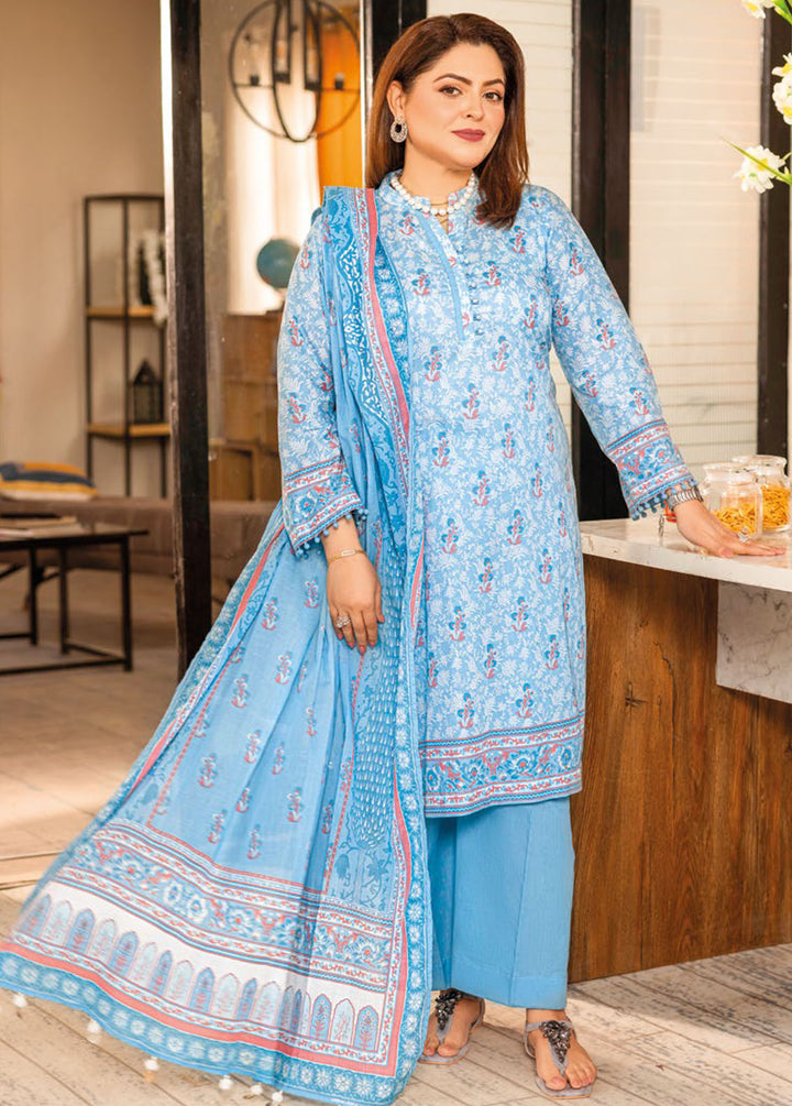 Gul Ahmed Printed Lawn Suits Unstitched 3 Piece GA24MT CL 42194 A - Summer Collection