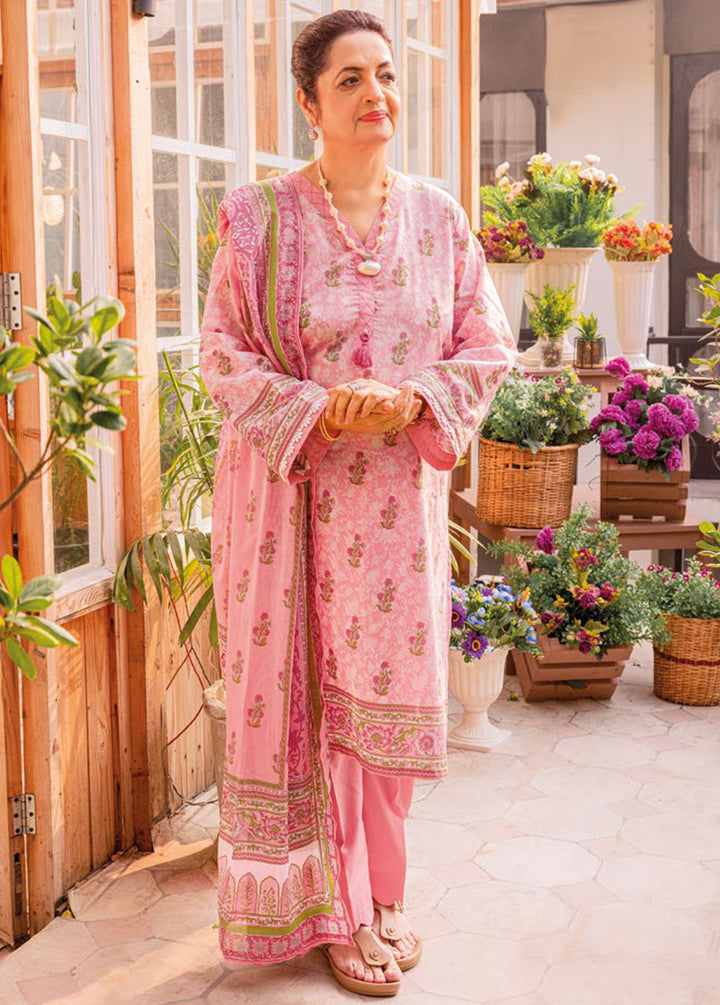 Gul Ahmed Printed Lawn Suits Unstitched 3 Piece GA24MT CL 42194 B - Summer Collection