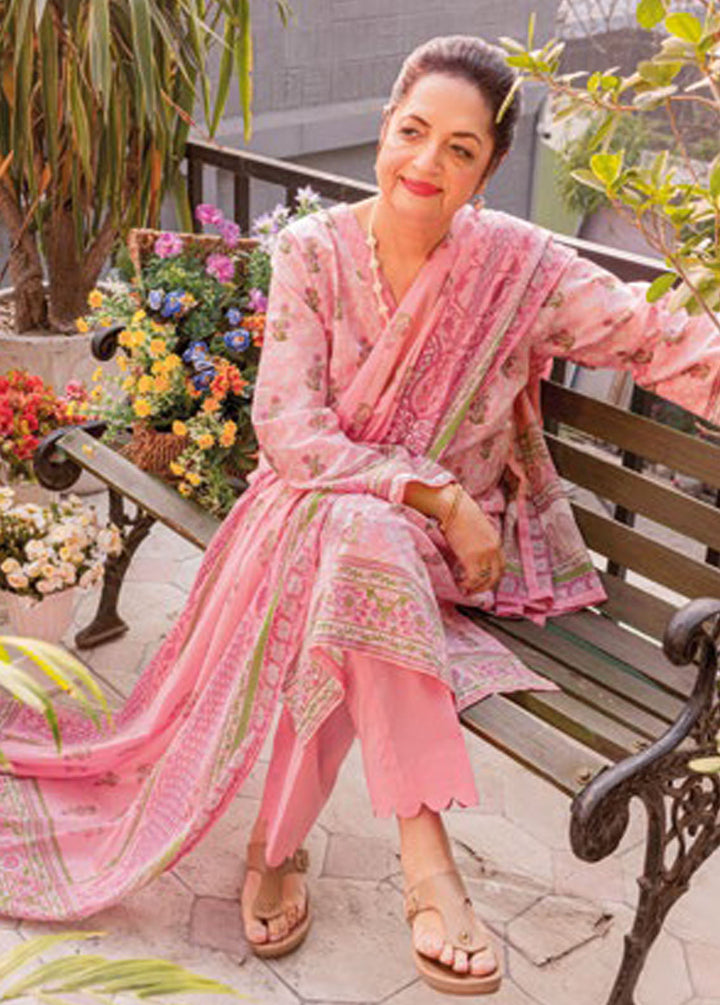Gul Ahmed Printed Lawn Suits Unstitched 3 Piece GA24MT CL 42194 B - Summer Collection