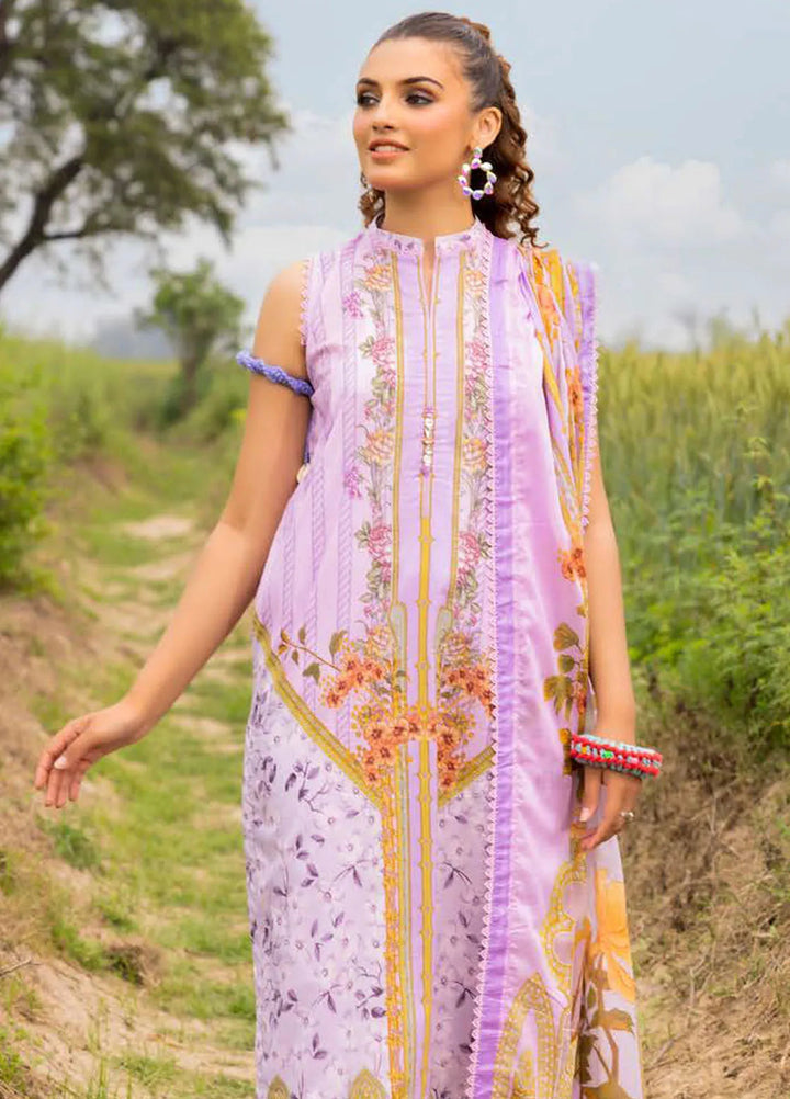 Gul Ahmed Printed Lawn Suits Unstitched 3 Piece GA24SU CL 42049 A - Summer Collection