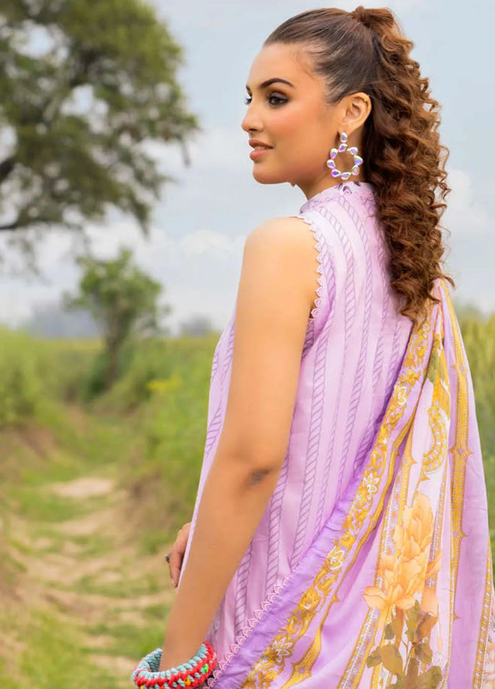 Gul Ahmed Printed Lawn Suits Unstitched 3 Piece GA24SU CL 42049 A - Summer Collection