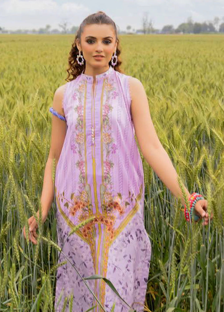 Gul Ahmed Printed Lawn Suits Unstitched 3 Piece GA24SU CL 42049 A - Summer Collection