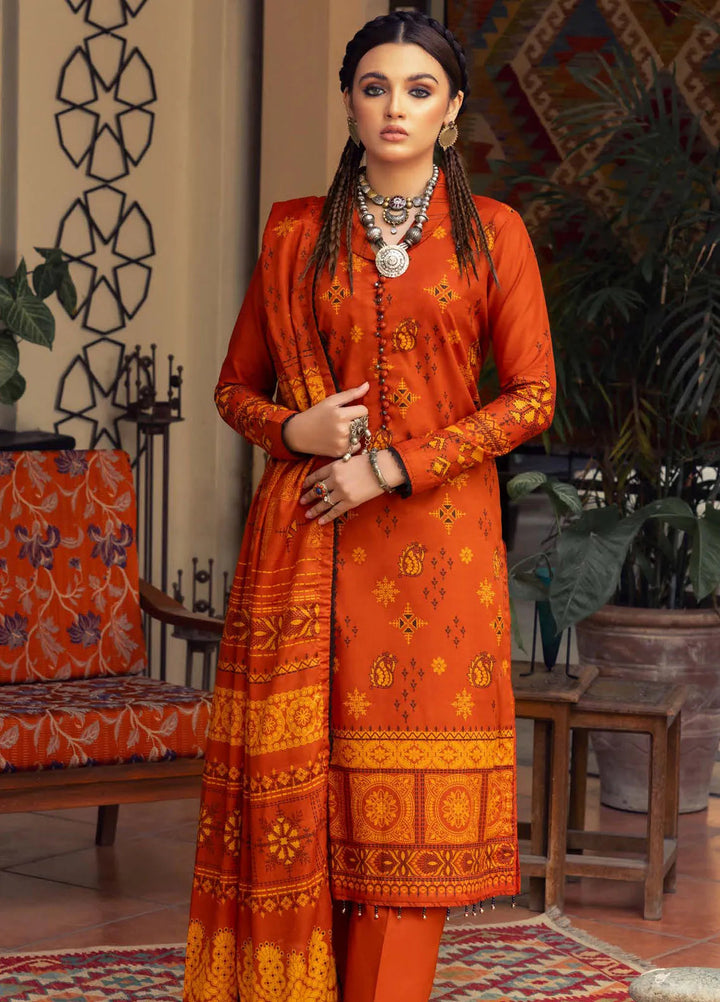 Gul Ahmed Printed Lawn Suits Unstitched 3 Piece GA24SU CL 42141 - Summer Collection