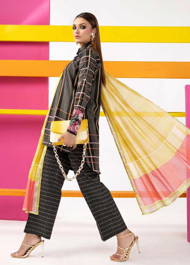 Gul Ahmed Printed Lawn Suits Unstitched 3 Piece GA24SU CL 42146 - Summer Collection