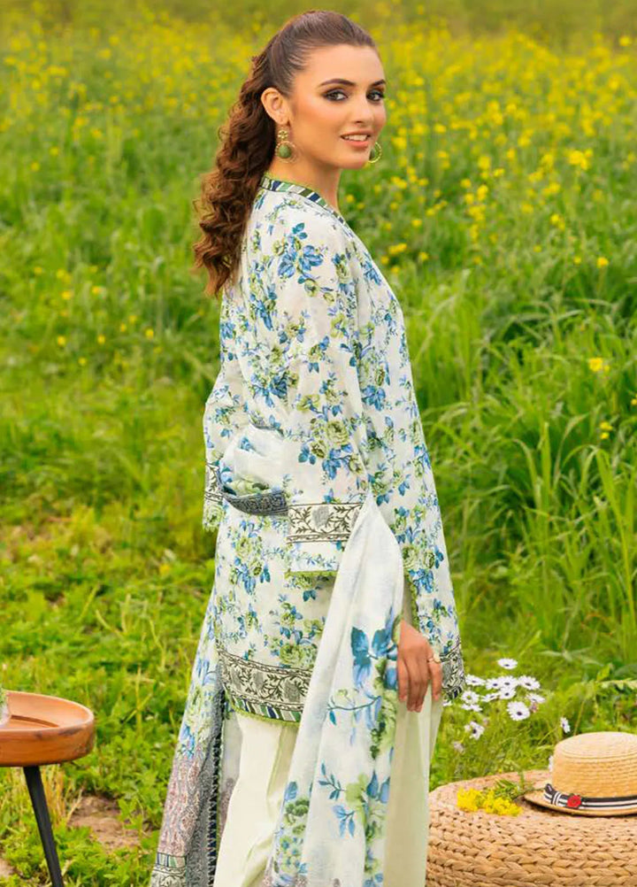 Gul Ahmed Printed Lawn Suits Unstitched 3 Piece GA24SU CL 42217 - Summer Collection