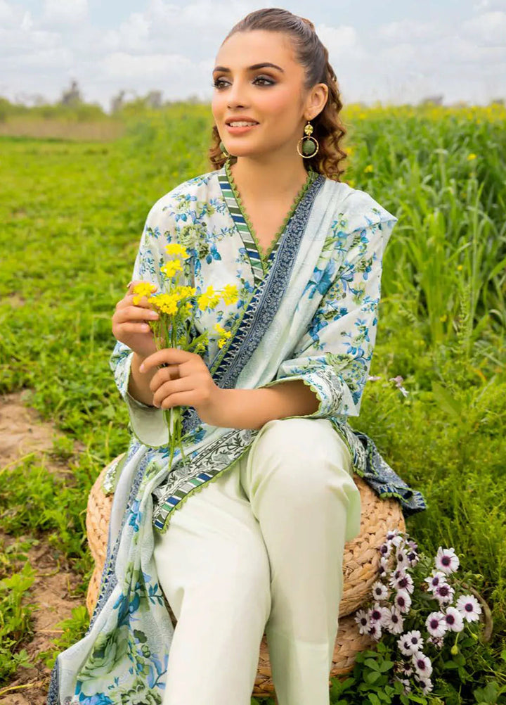 Gul Ahmed Printed Lawn Suits Unstitched 3 Piece GA24SU CL 42217 - Summer Collection