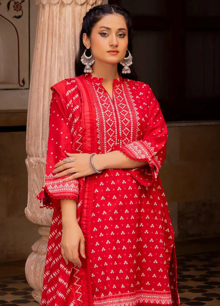 Gul Ahmed Printed Lawn Suits Unstitched 3 Piece GA24SU CL 42241 A - Summer Collection