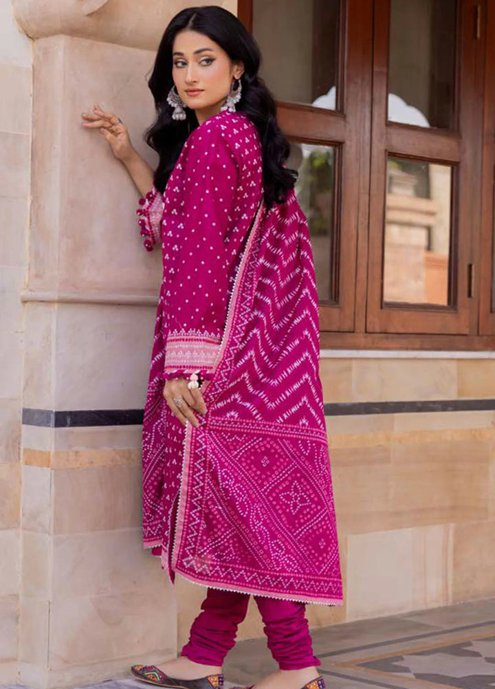 Gul Ahmed Printed Lawn Suits Unstitched 3 Piece GA24SU CL 42241 B - Summer Collection