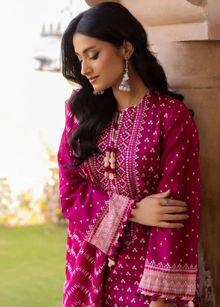Gul Ahmed Printed Lawn Suits Unstitched 3 Piece GA24SU CL 42241 B - Summer Collection