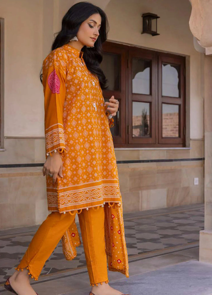 Gul Ahmed Printed Lawn Suits Unstitched 3 Piece GA24SU CL 42286 B - Summer Collection