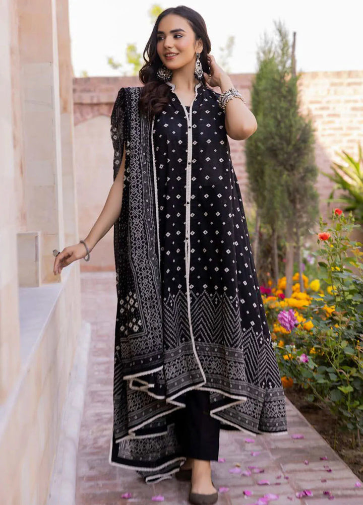 Gul Ahmed Printed Lawn Suits Unstitched 3 Piece GA24SU CL 42287 B - Summer Collection