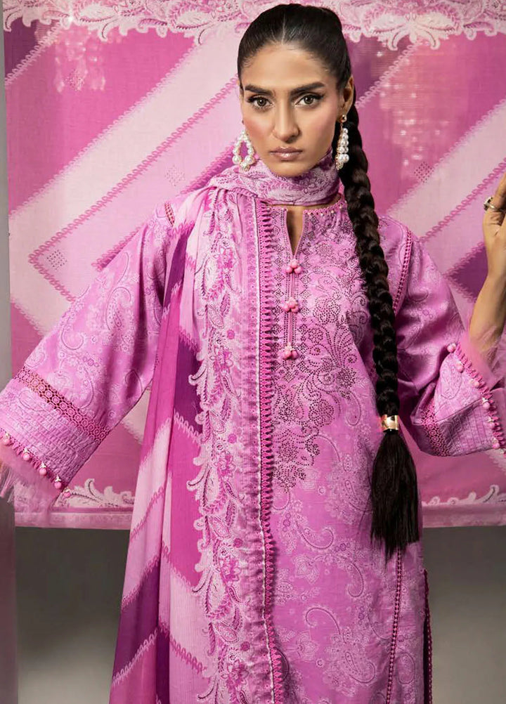 Gul Ahmed Printed Lawn Suits Unstitched 3 Piece GA24SU DN 42033 - Summer Collection