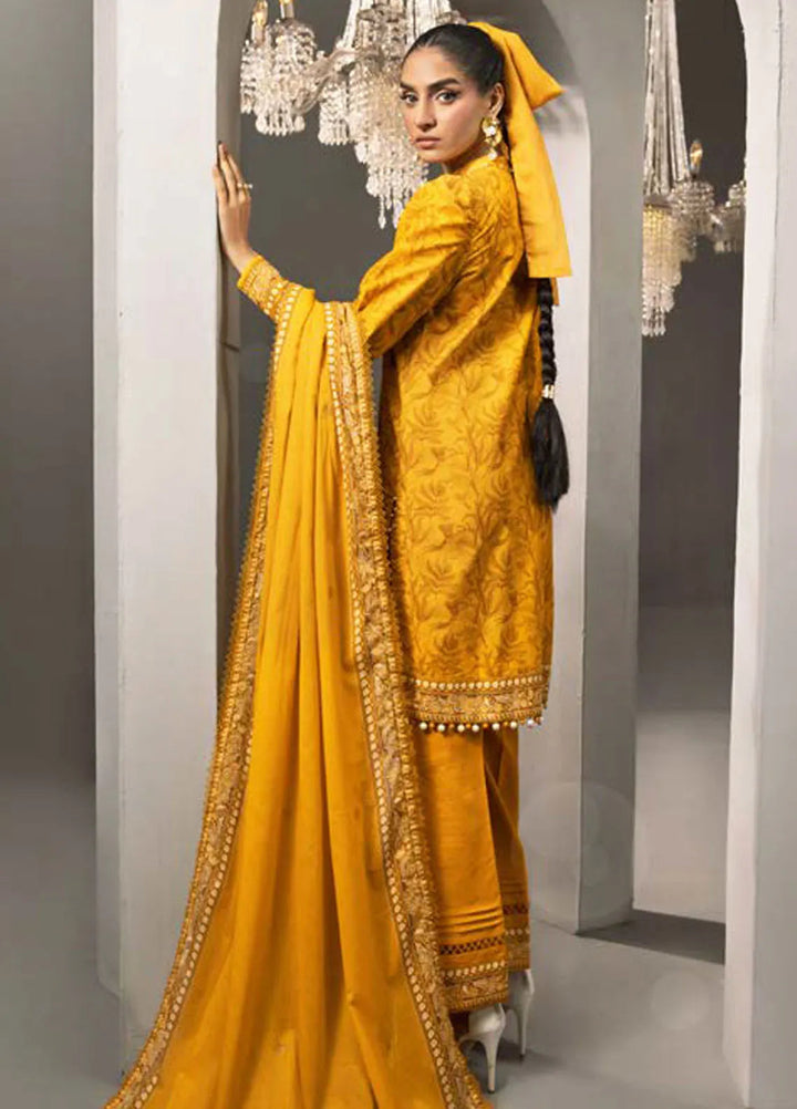 Gul Ahmed Printed Lawn Suits Unstitched 3 Piece GA24SU DN 42035 - Summer Collection