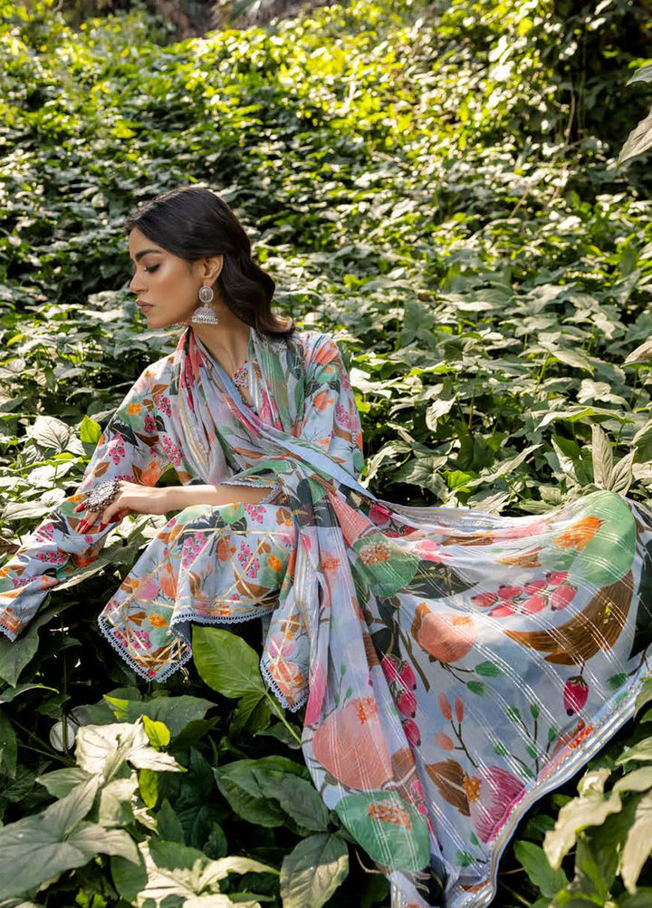 Gul Ahmed Printed Lawn Suits Unstitched 3 Piece GA24SU SP 42011 - Summer Collection