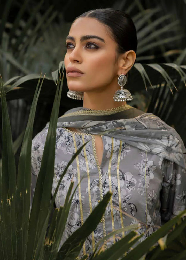 Gul Ahmed Printed Lawn Suits Unstitched 3 Piece GA24SU SP 42014 - Summer Collection