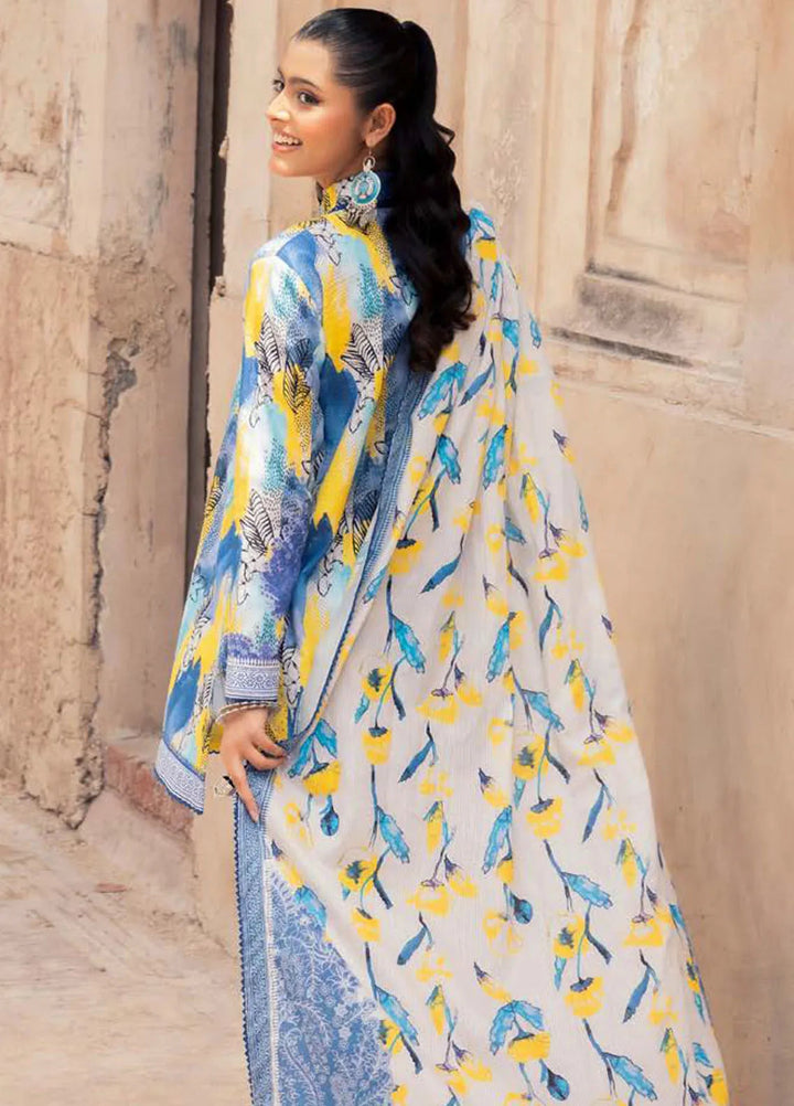 Gul Ahmed Printed Lawn Suits Unstitched 3 Piece GA24SU SP 42037 - Summer Collection